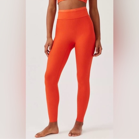 Outdoor Voices Pants - Outdoor Voices Paprika Thrive 7/8 Leggings
